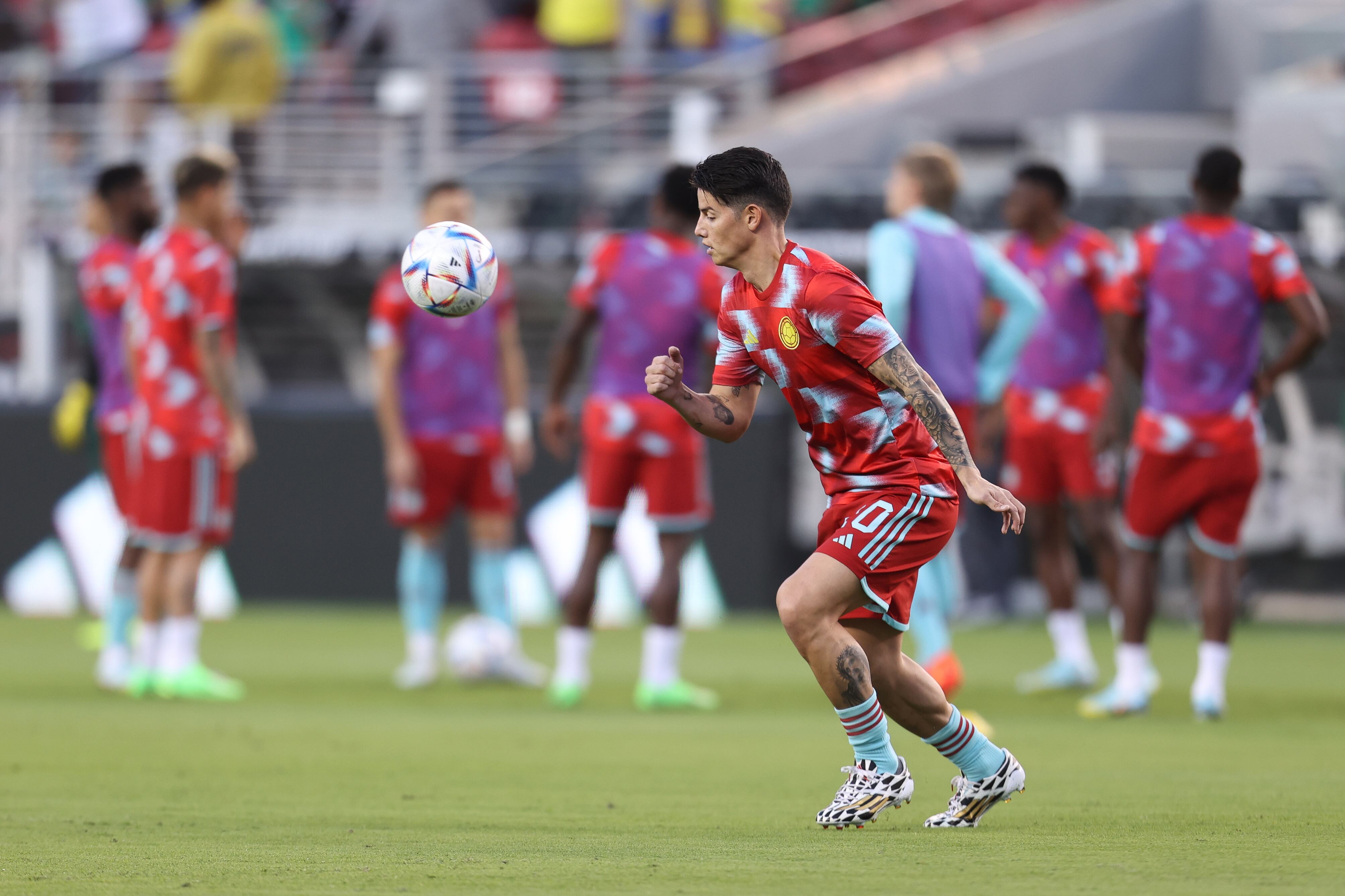 James Rodríguez, volante de la Selección Colombia. (Photo by Omar Vega/Getty Images)