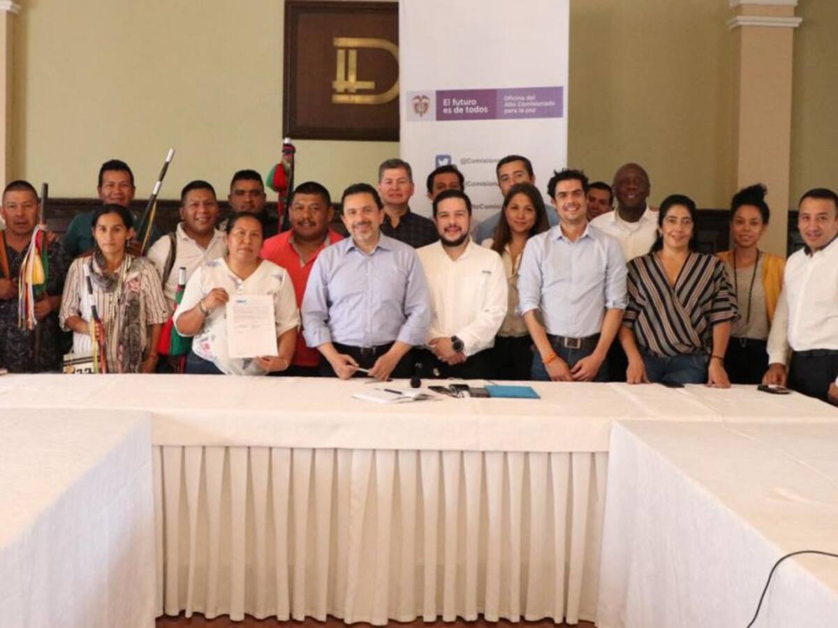 Gobierno fortalecerá planes de vida con indígenas del Cauca