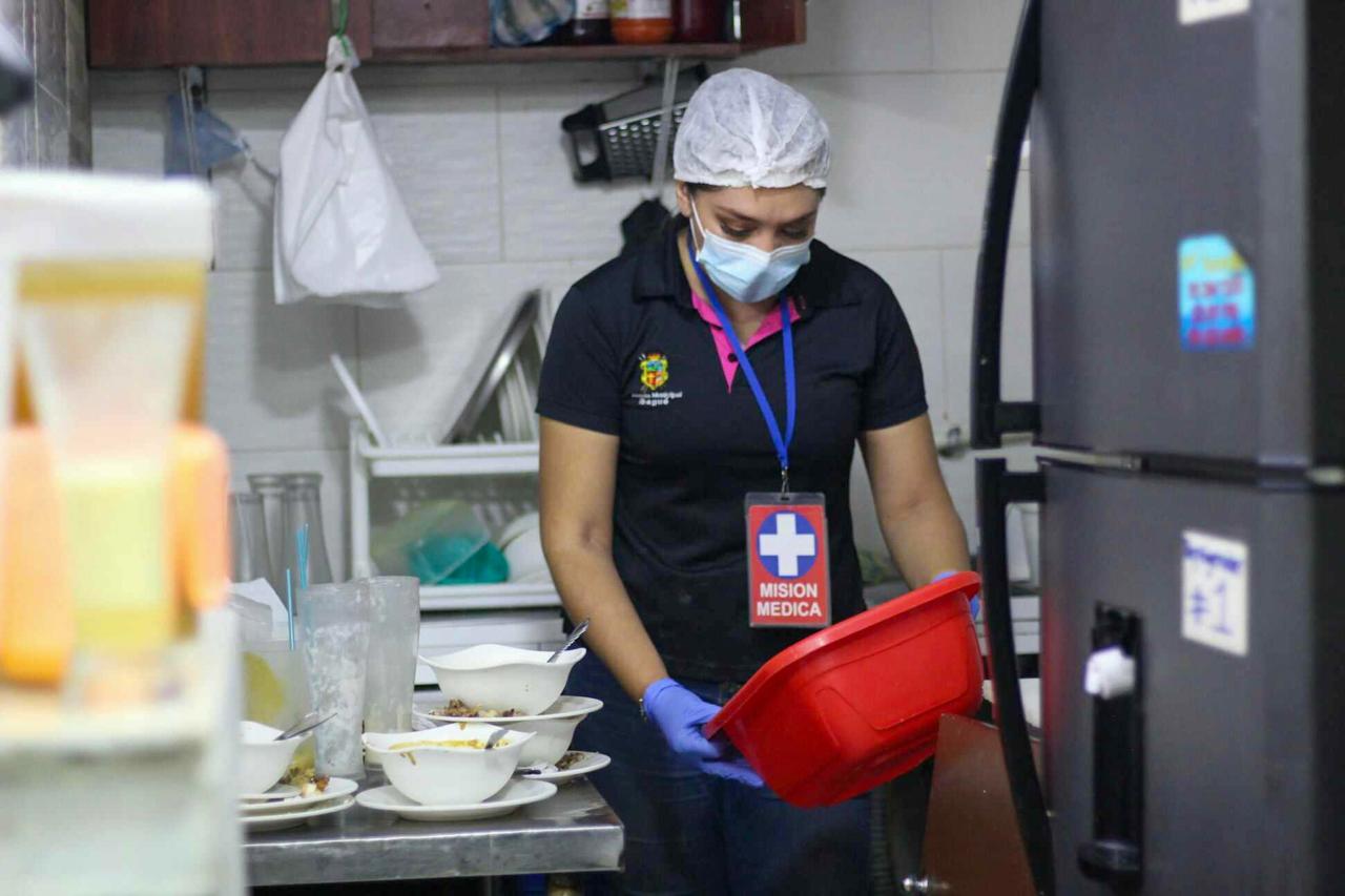 Operativo en restaurantes y panaderías en Ibagué