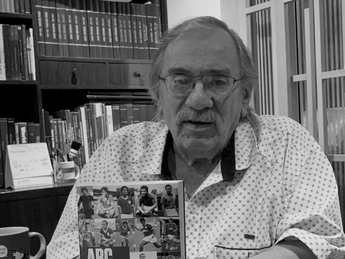 Guillermo Ruiz Bonilla es el historiador más importante del fútbol colombiano / Twitter: @MillosFCOficial.