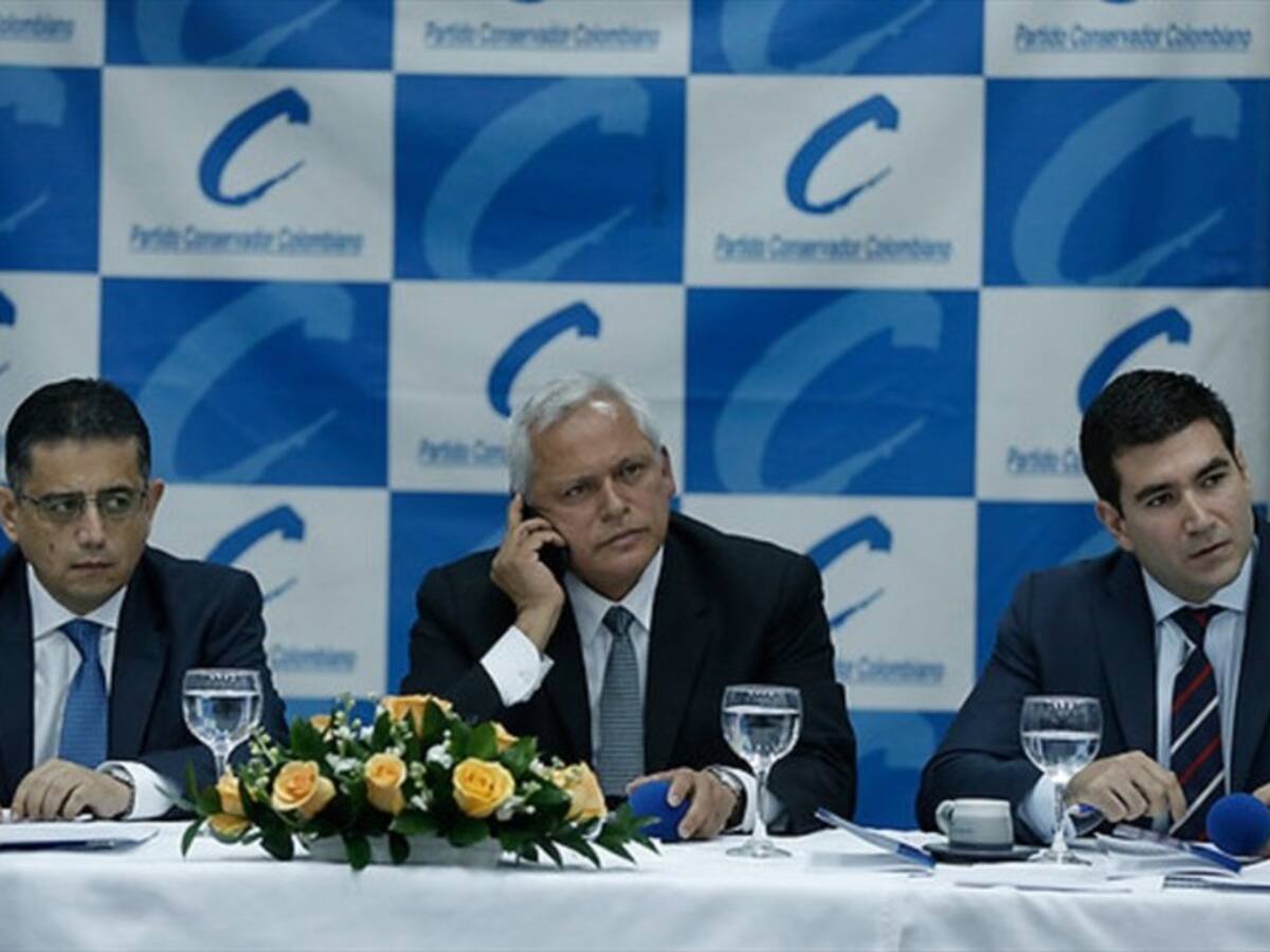 División en el Partido Conservador por apoyo a la presidencia en el 2018