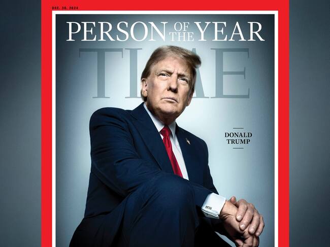 Fotografía cedida por TIME donde aparece el presidente electo de Estados Unidos, Donald Trump. Trump, fue elegido Persona del Año 2024 por la revista Time "por organizar un regreso de proporciones históricas, impulsar un realineamiento político único en una generación y remodelar la presidencia estadounidense". EFE/ Time/SOLO USO EDITORIAL/SOLO DISPONIBLE PARA ILUSTRAR LA NOTICIA QUE ACOMPAÑA (CRÉDITO OBLIGATORIO)