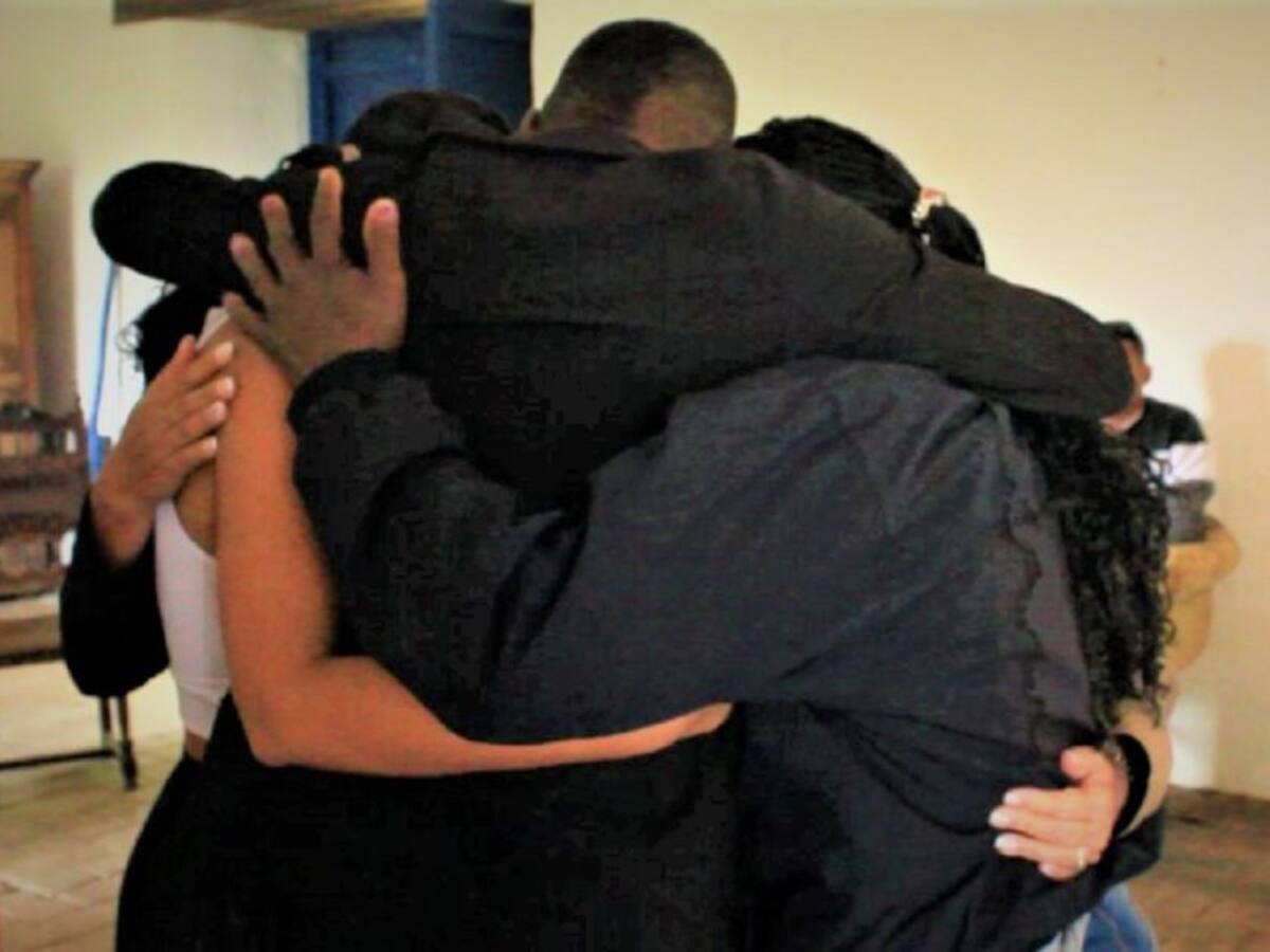 Después de 29 años, un hombre desplazado se reencontró con su familia