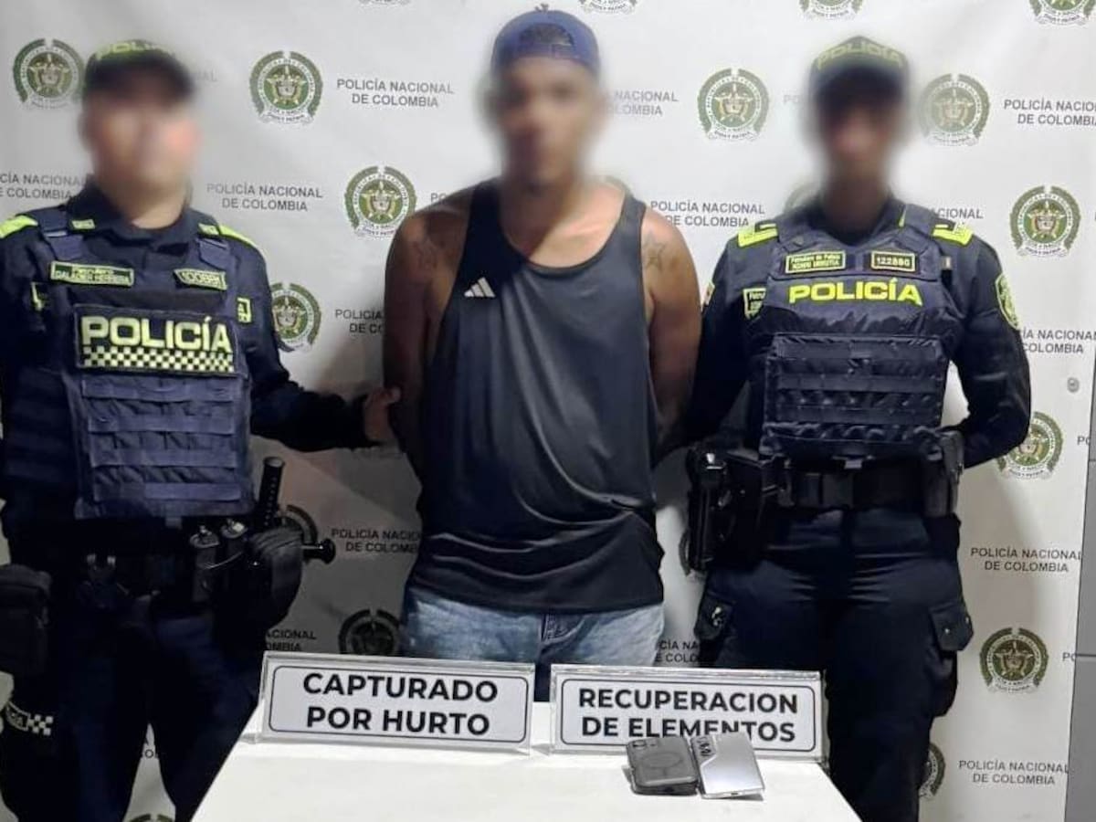 Capturado en flagrancia hombre señalado de hurtar dos teléfonos celulares en La Bodeguita