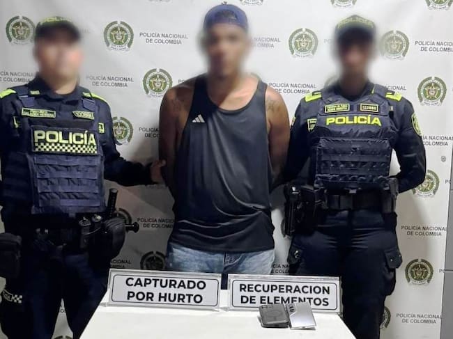 Capturado en flagrancia hombre señalado de hurtar dos teléfonos celulares en La Bodeguita