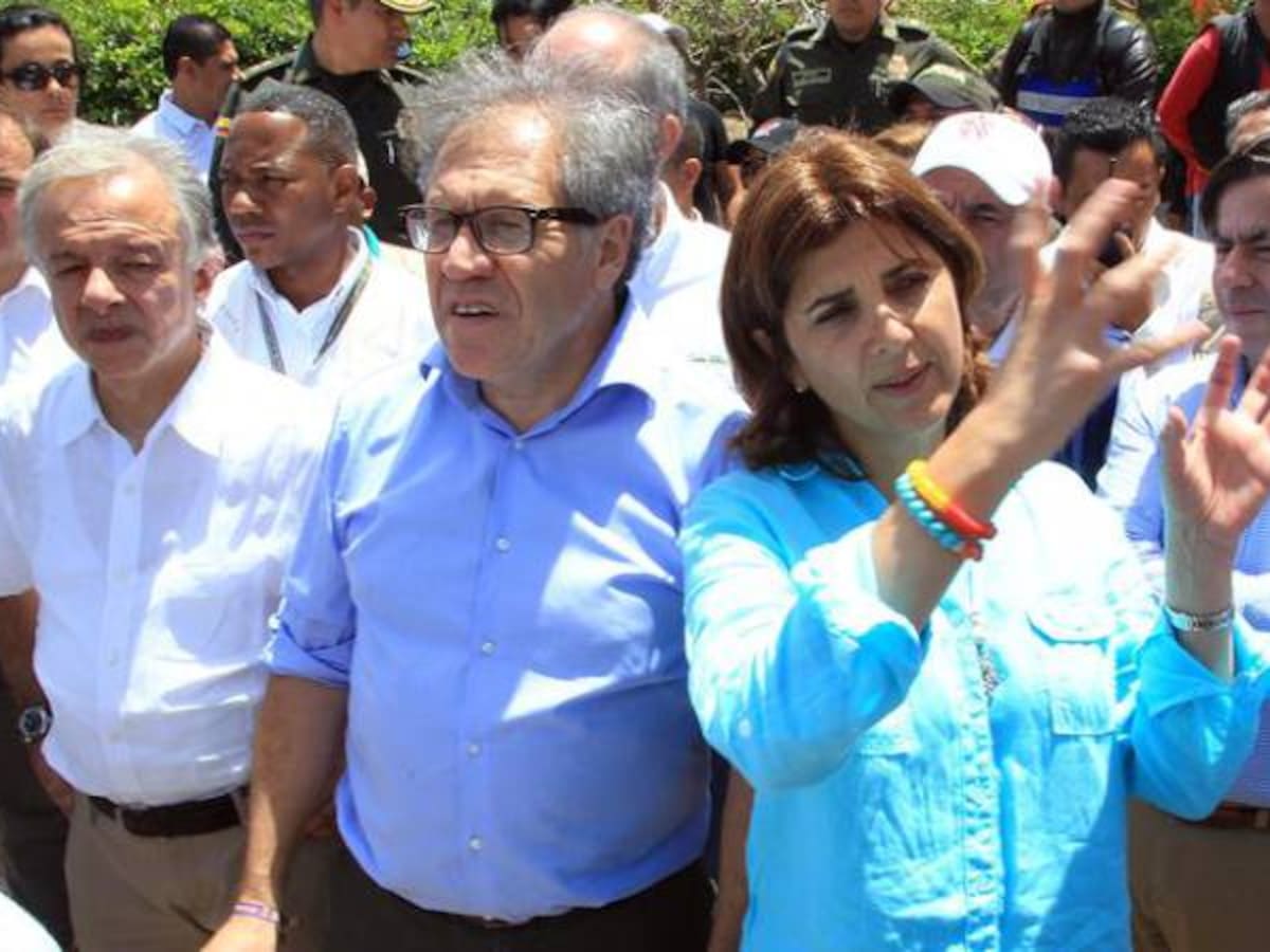 Testimonios desgarradores escuchó Luis Almagro de colombianos expulsados