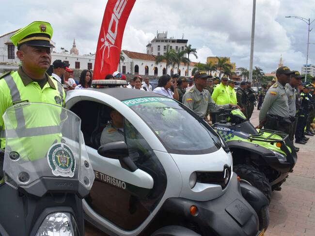 Con más de tres mil uniformados, Policía lanza plan de vacaciones en Cartagena