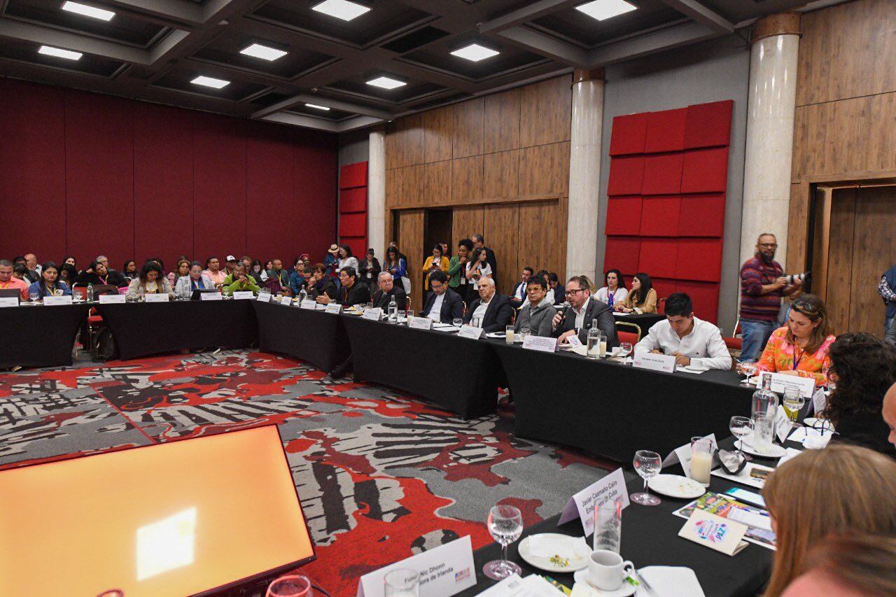 Cumbre Humanitaria por el Cese al fuego Humanitario; Bogotá, 7 de octubre de 2022.