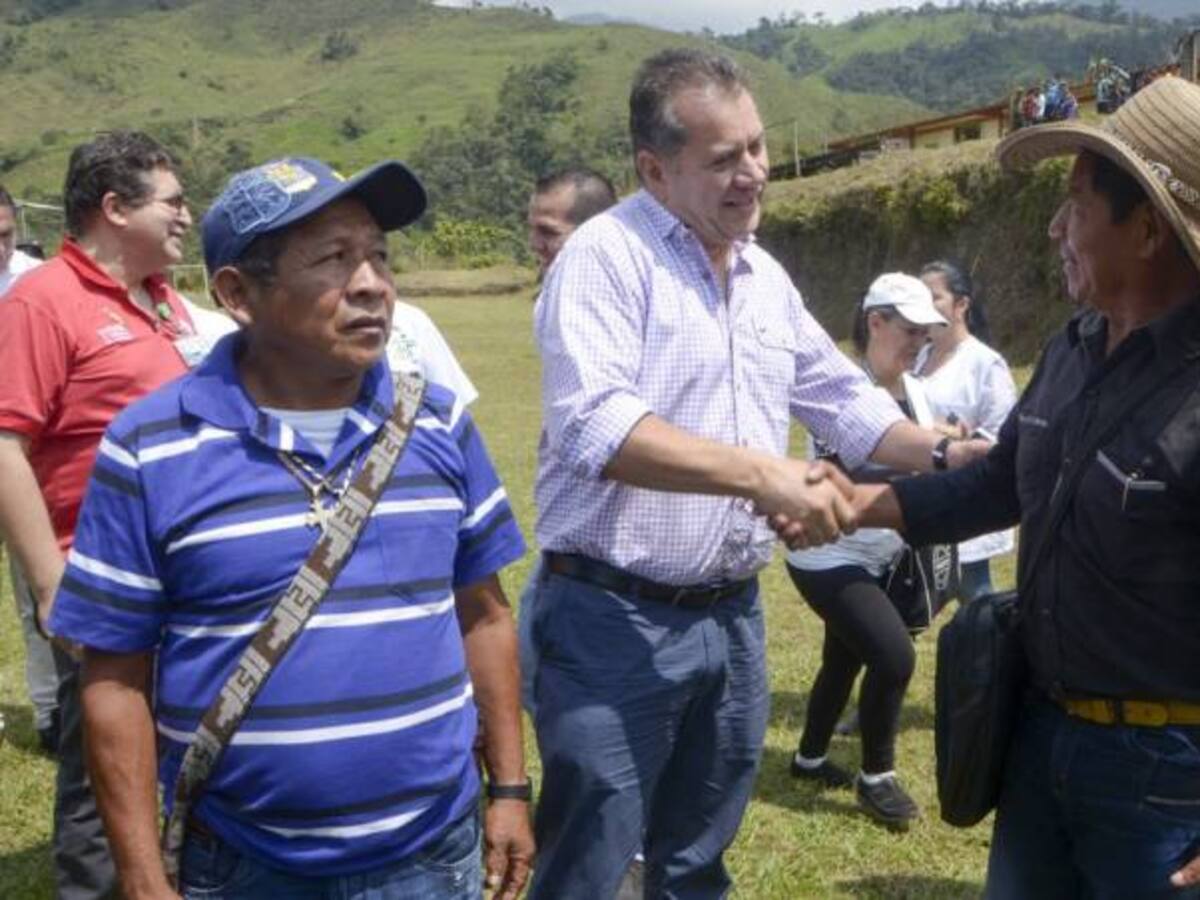 Ya había acuerdos previos con los indigenas: gobernador (e)