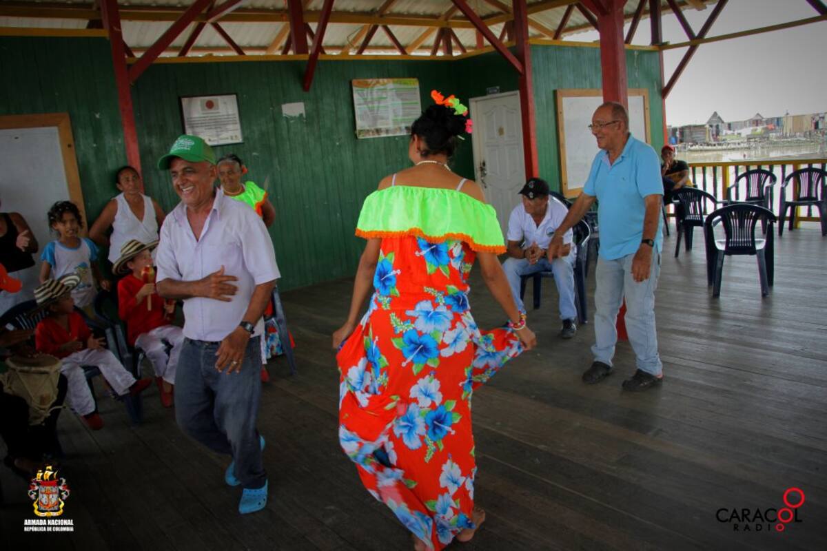 El baile es una muestra de la alegría que contagia sus habitantes.