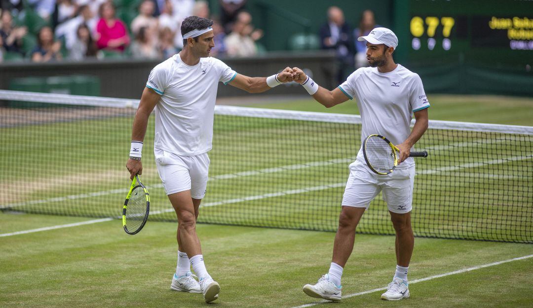 Juan Sebastián Cabal y Robert Farah defienden su título en Wimbledon.