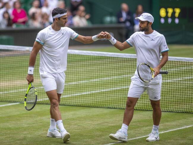 Juan Sebastián Cabal y Robert Farah defienden su título en Wimbledon.