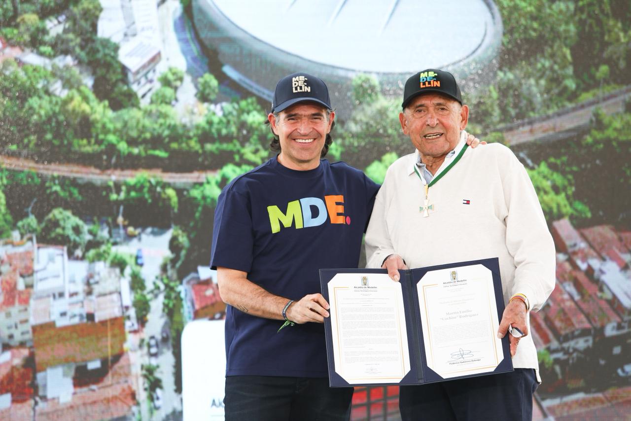 Anuncian obras de renovación integral en el Martín Emilio “Cochise” Rodríguez Foto: Alcaldía de Medellín