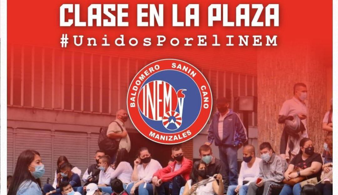 Foto: Enviada por la docente del INEM Paula Ladino.