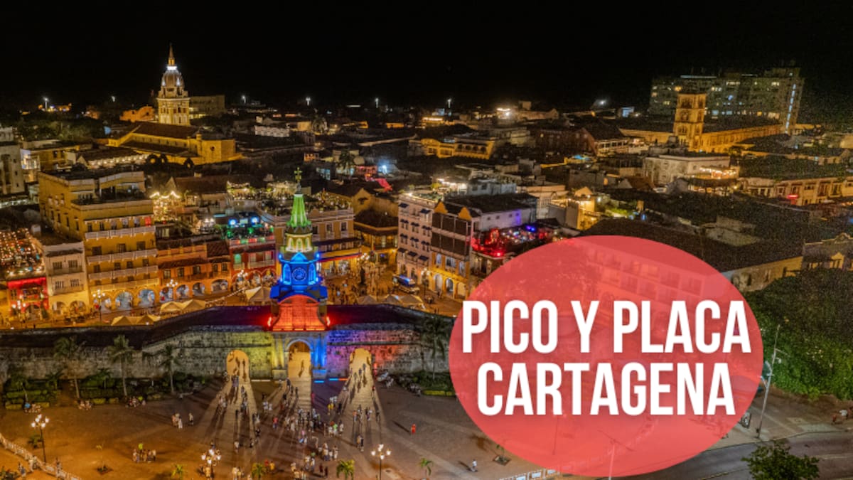 Lista de motos y carros particulares con pico y placa en Cartagena esta semana: Atento