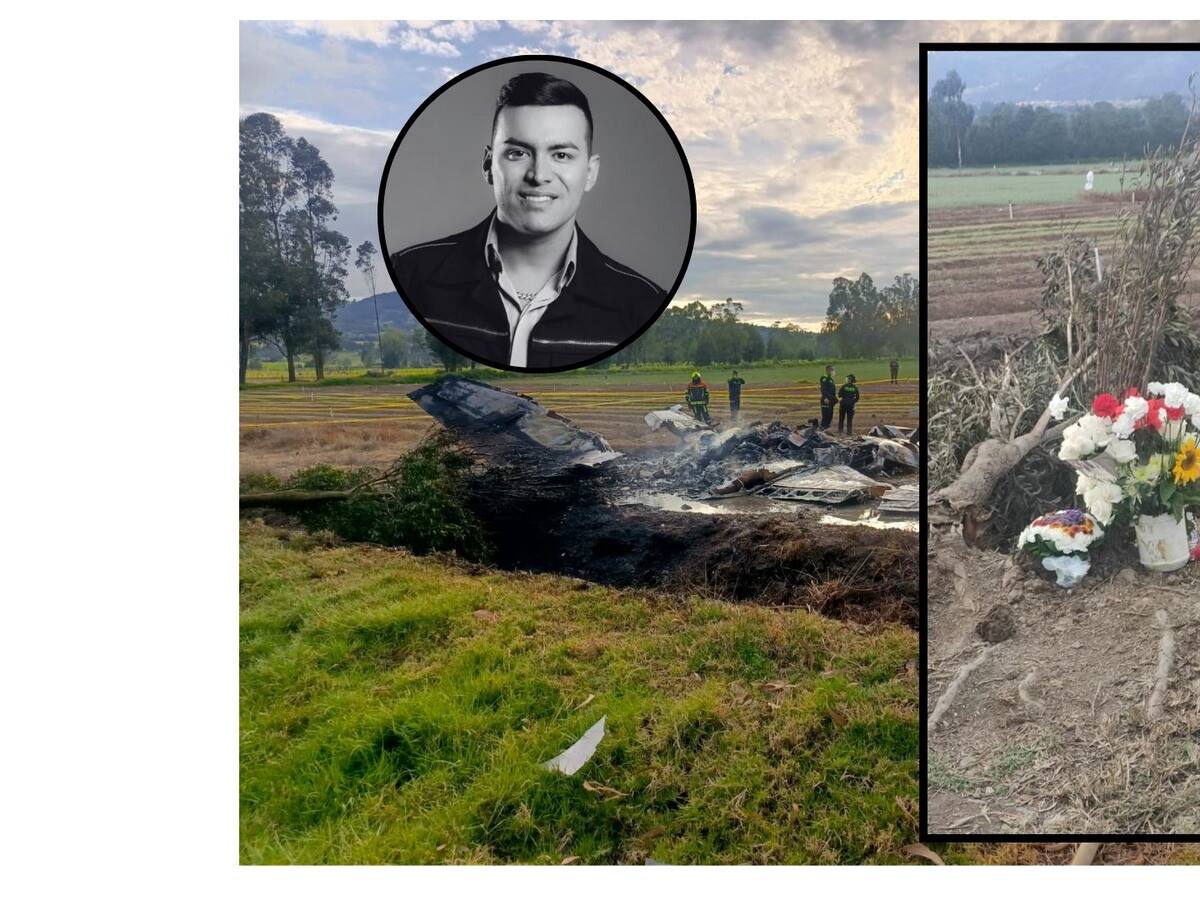 Invasión de curiosos tras accidente aéreo deja millonarias pérdidas en vereda de Paipa