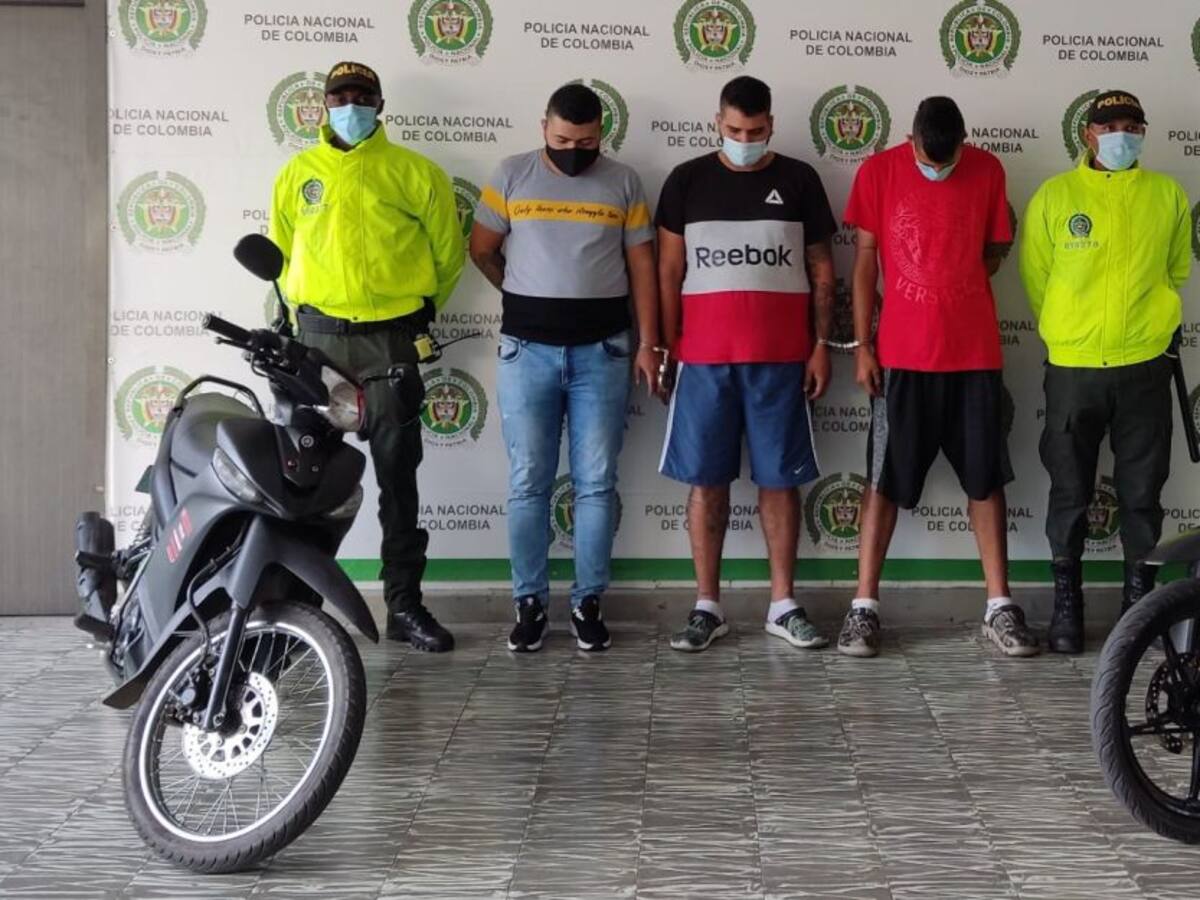 Caen 'Los Gatos', una banda dedicaba al hurto en Buga, Valle