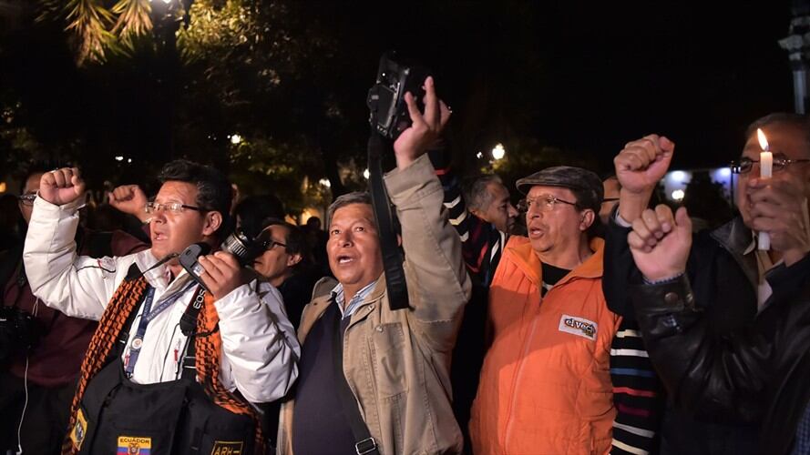 Protestas en frontera. Foto: Getty Images