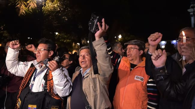 Protestas en frontera. Foto: Getty Images