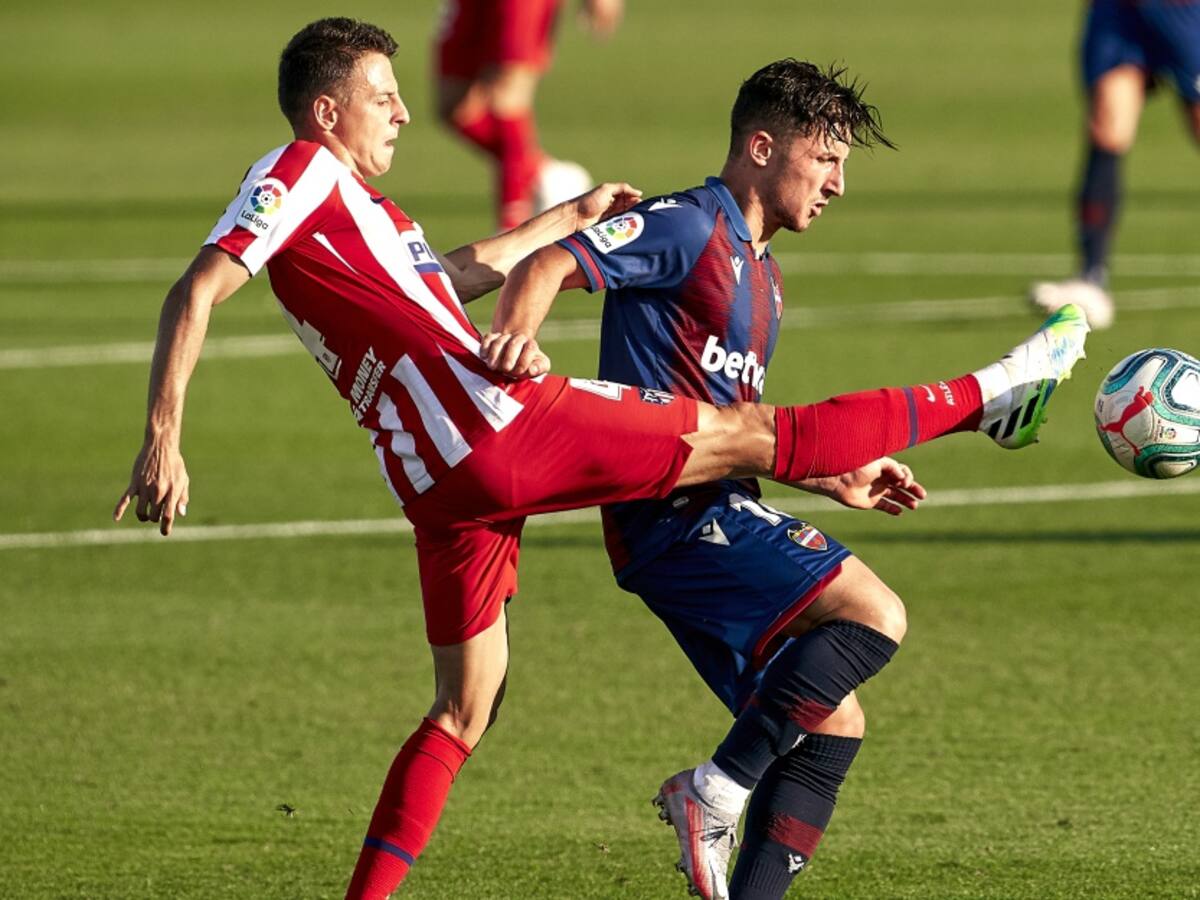 Con Arias los 90 minutos, Atlético derrotó como visitante al Levante