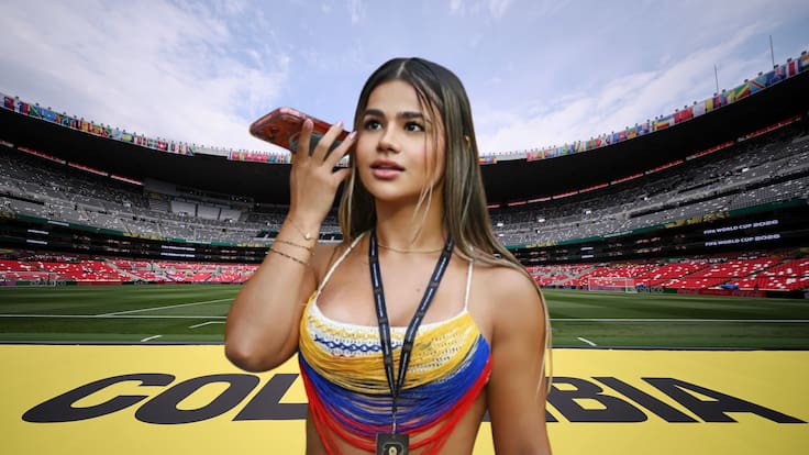 Una de las 10 novias del Mundial 2026 es colombiana. Conozca aquí la historia de Verónica Soto