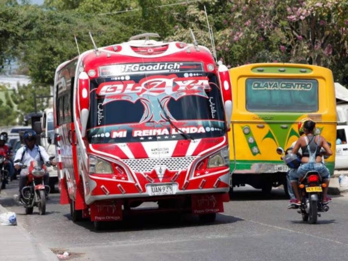 Presunto desacato tiene fuera de circulación a 60 vehículos de ruta Olaya- Centro