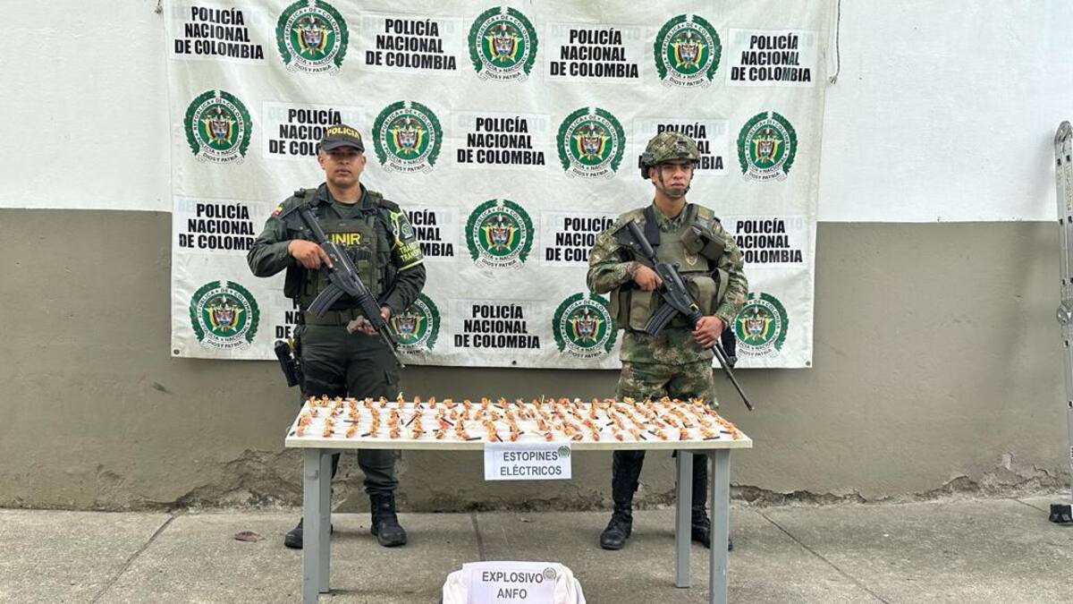 Incautan material explosivo en la vía al mar entre Dagua y Buenaventura