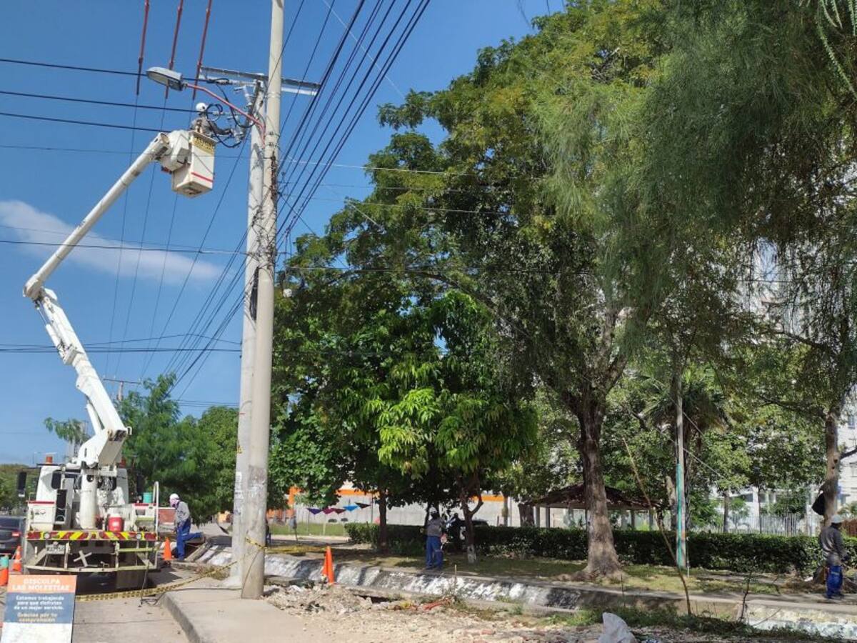 Trabajos de Afinia en Cartagena y Bolívar entre 5 y 7 de septiembre