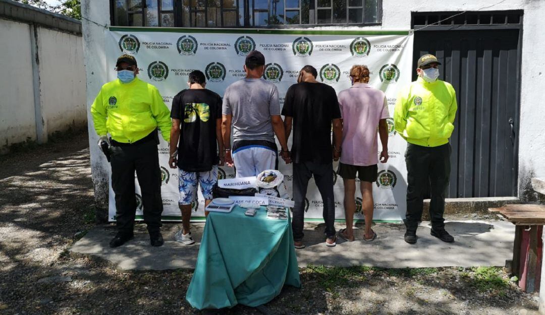 Capturados en La Dorada, Caldas