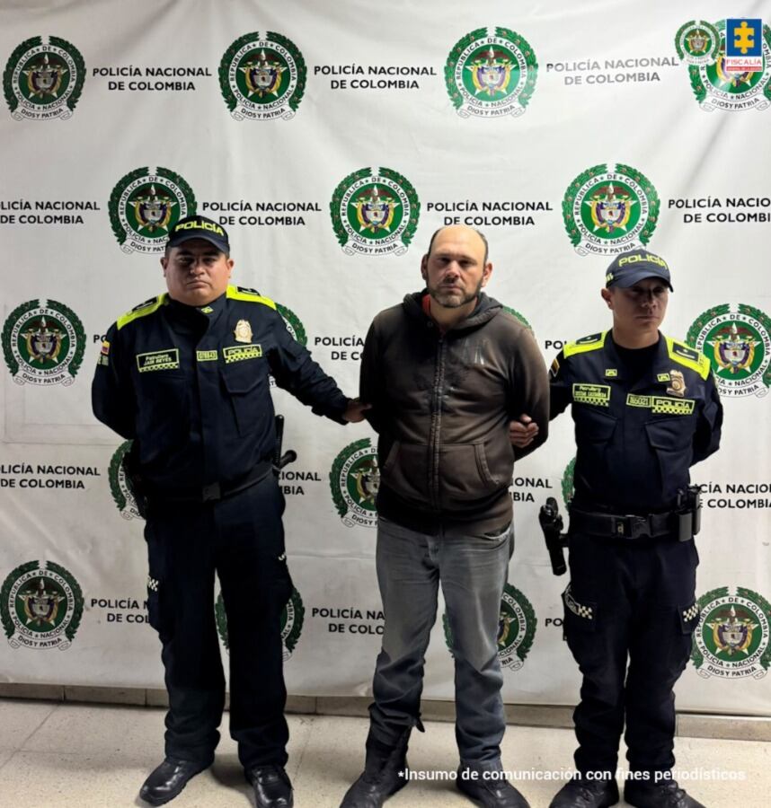 Hombre que habría golpeado a una mujer en una pastelería de Usaquén, fue enviado a prisión. Foto: Fiscalía.