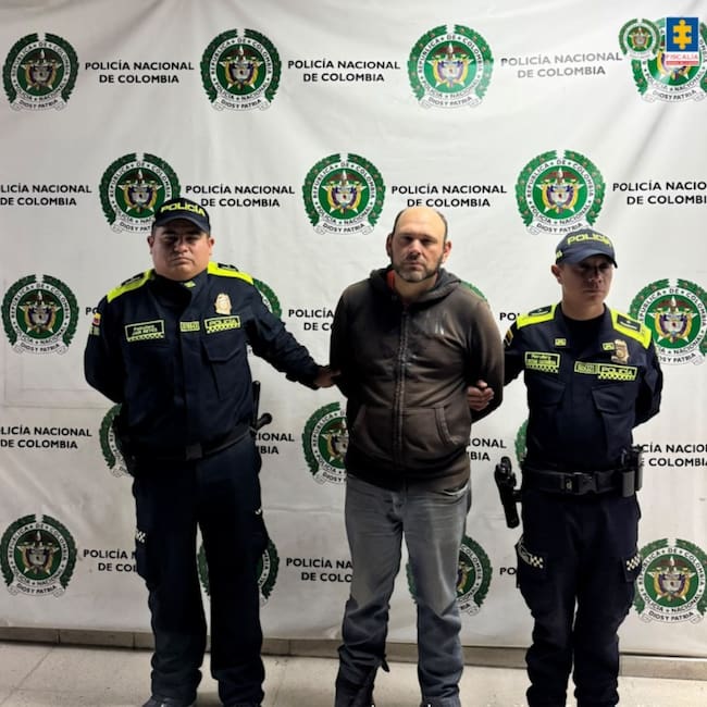 Hombre que habría golpeado a una mujer en una pastelería de Usaquén, fue enviado a prisión. Foto: Fiscalía.