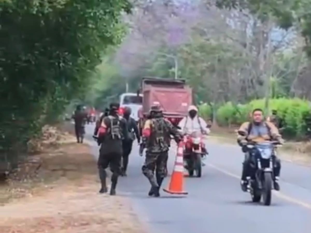 Denuncian retén de las disidencias Farc de ‘Mordisco’ en el Cauca