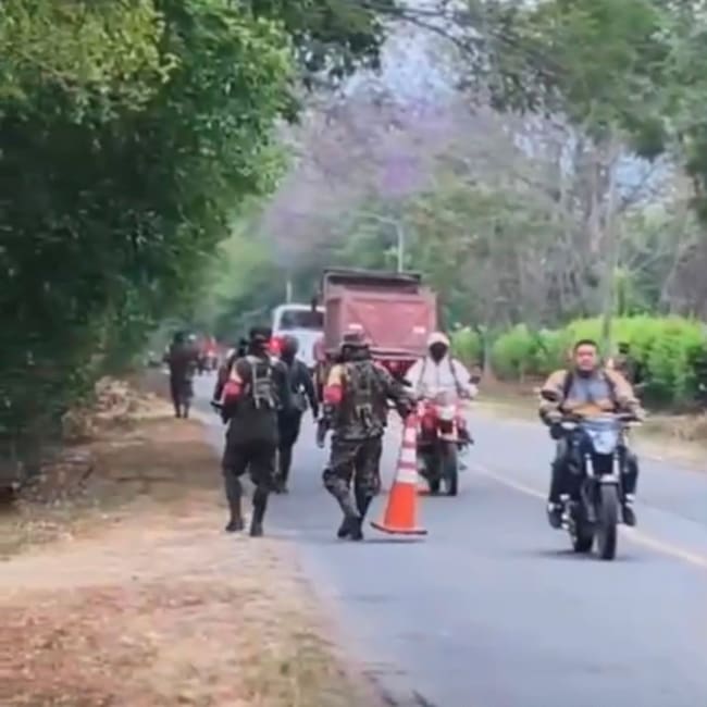 Retén de las disidencias Farc de ‘Mordisco’ en el Cauca