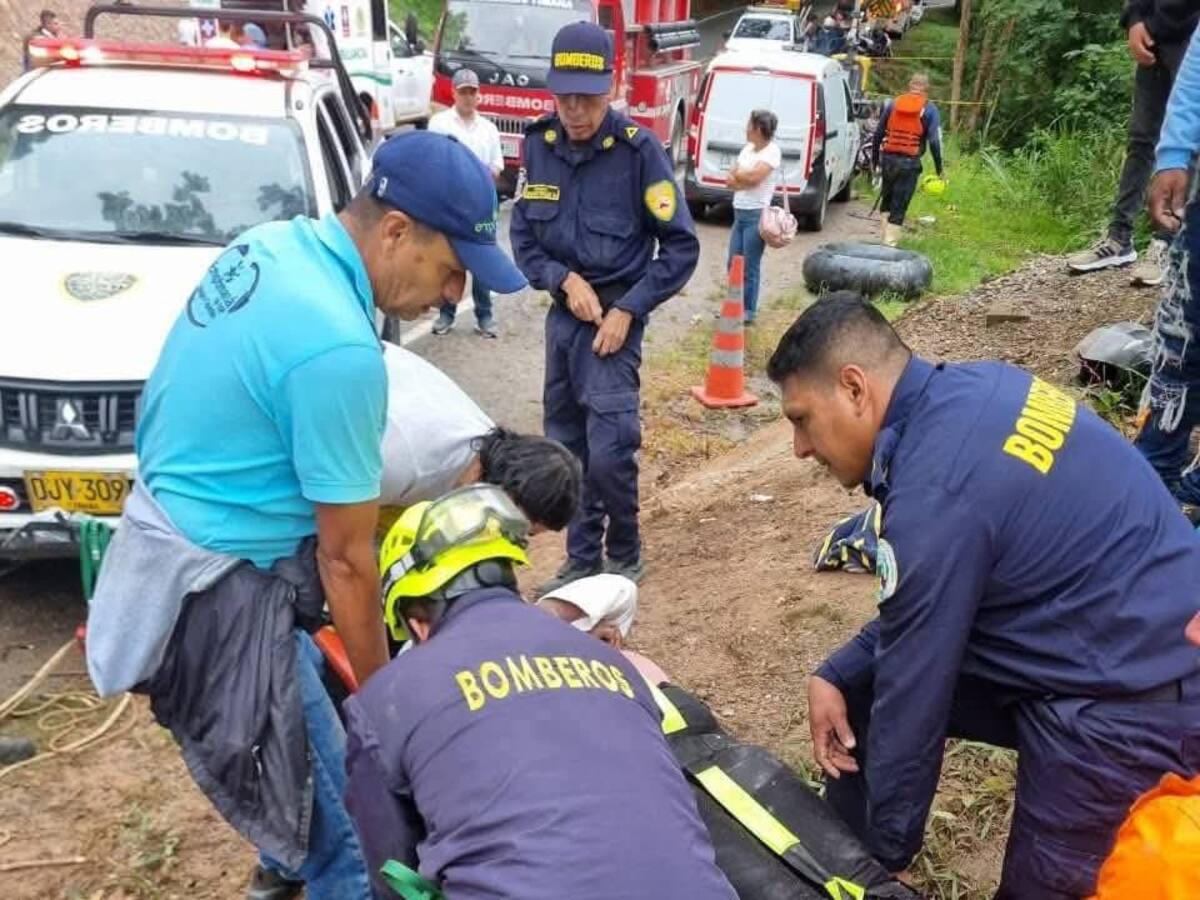 A cuatro asciende el número de heridos por accidente de tránsito en Pericongo atendidos en hospital