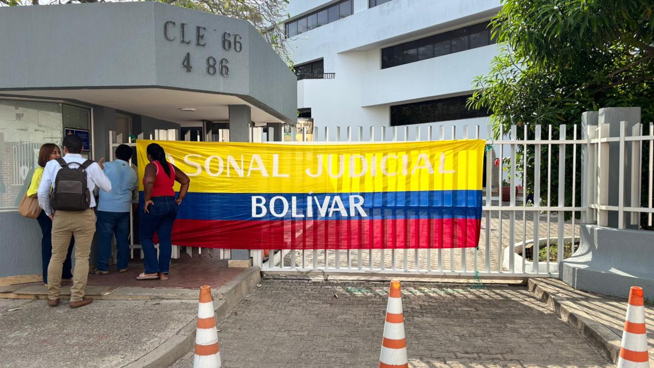 En la Fiscalía hay cese de actividades. // Caracol Radio Cartagena