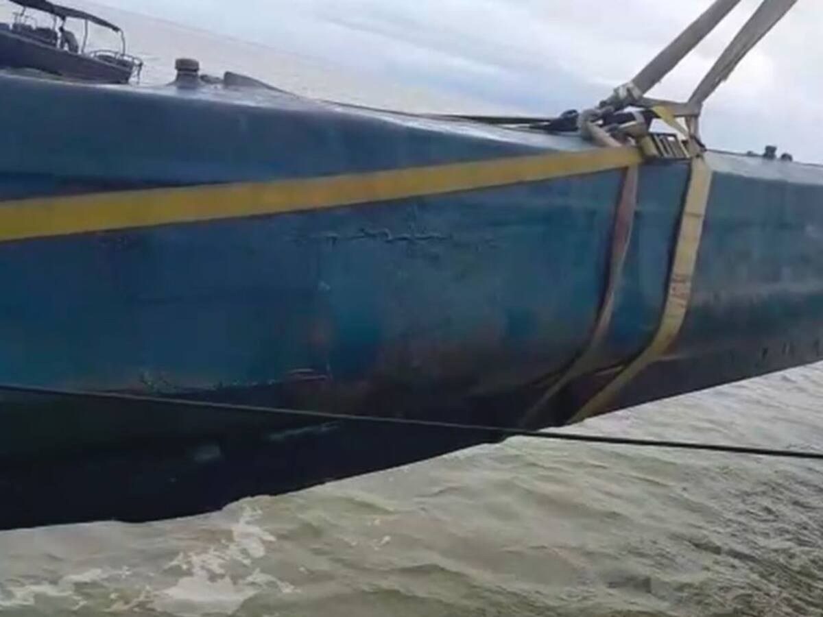 Reportan incautación de semisumergible con cocaína en el río Micay
