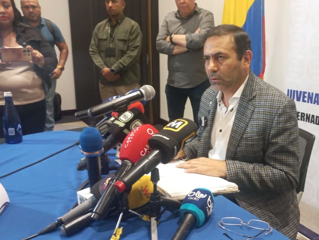 Juvenal Díaz Mateus, gobernador de Santander