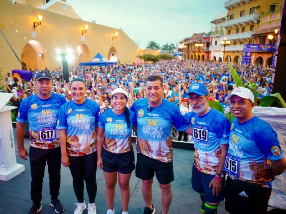 Carrera Corre y anuncia tu fe: el evento que reunirá a deportistas aficionados en Cartagena