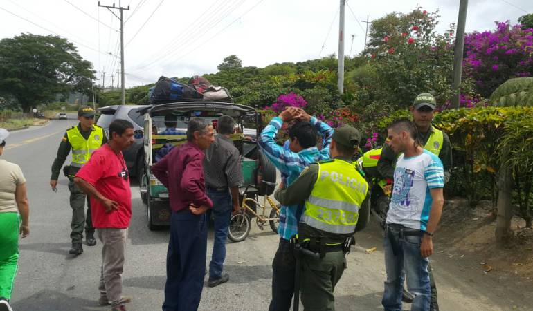 Aplicación del Código Nacional de Policía en Caldas