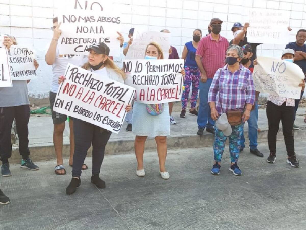 Rechazan funcionamiento de Centro de Detención Transitorio en Barranquilla