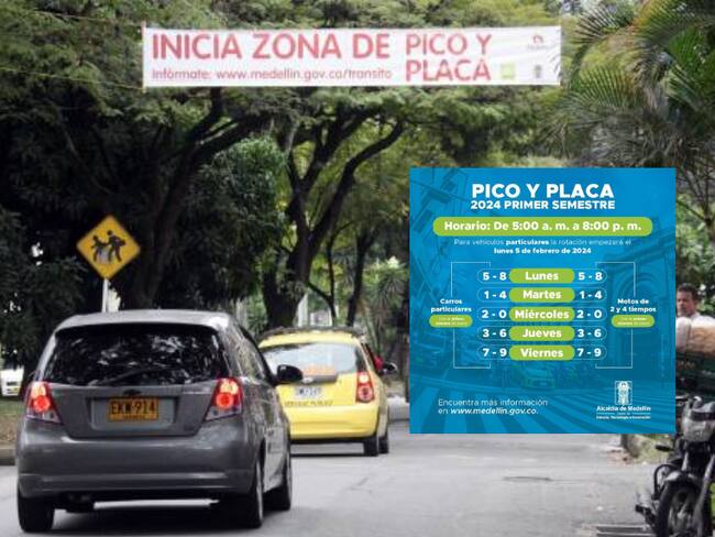 Movilidad de Antioquia / Pico y Placa (Colprensa)