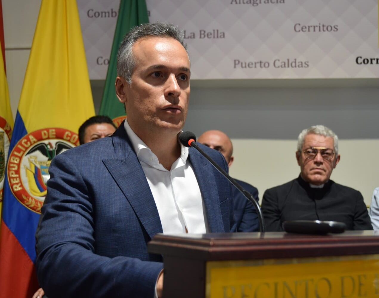 Mauricio Salazar Peláez, alcalde de Pereira - Imagen de archivo del Concejo de Pereira.