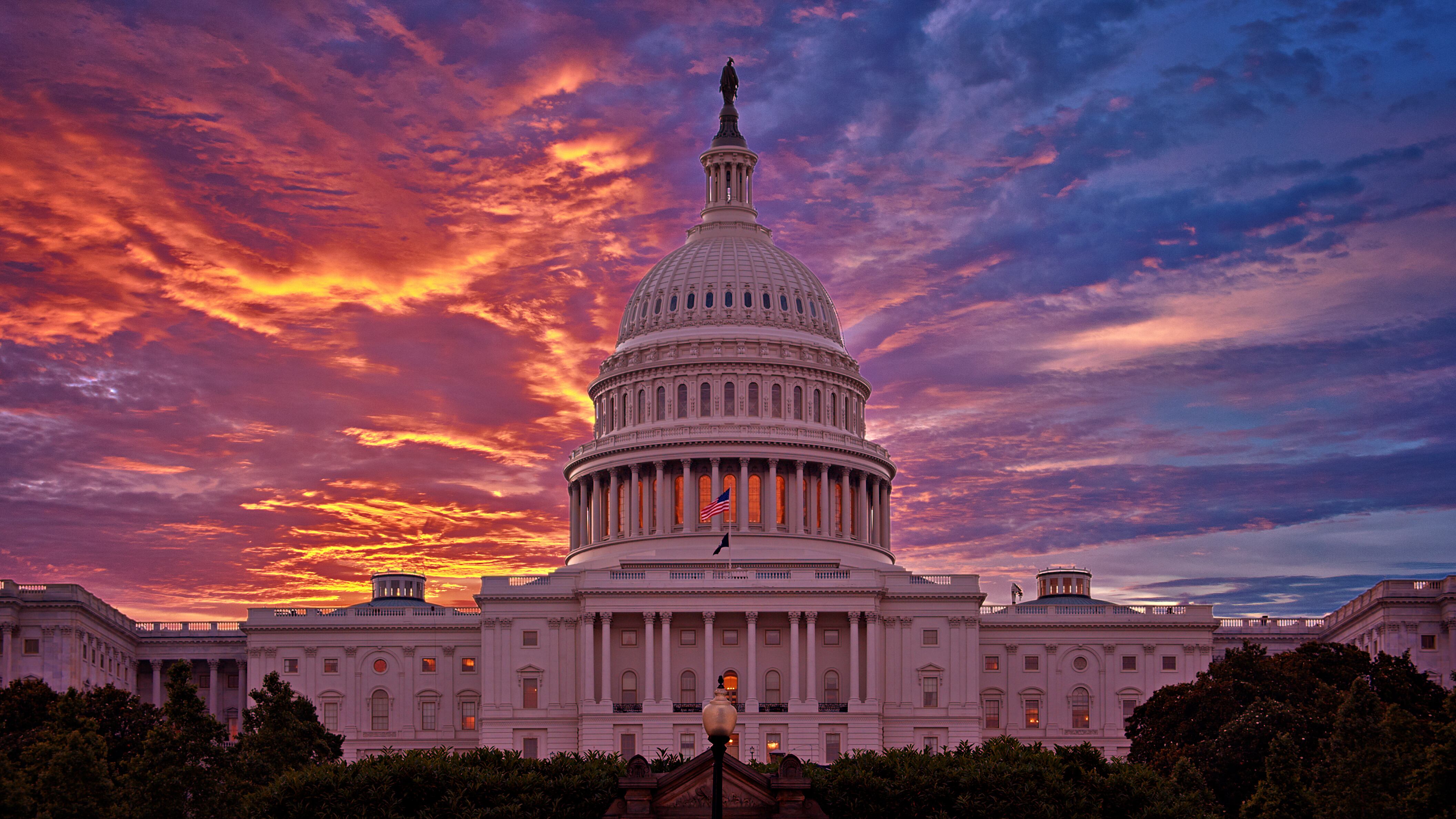Washington DC cityscape