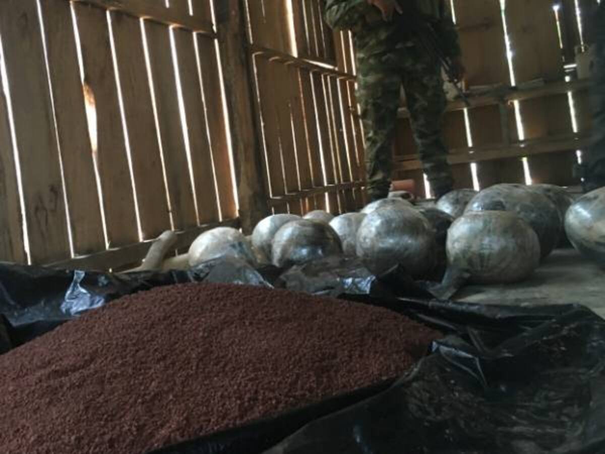 Depósito de explosivo del Eln fue hallado en vivienda de Tame, Arauca