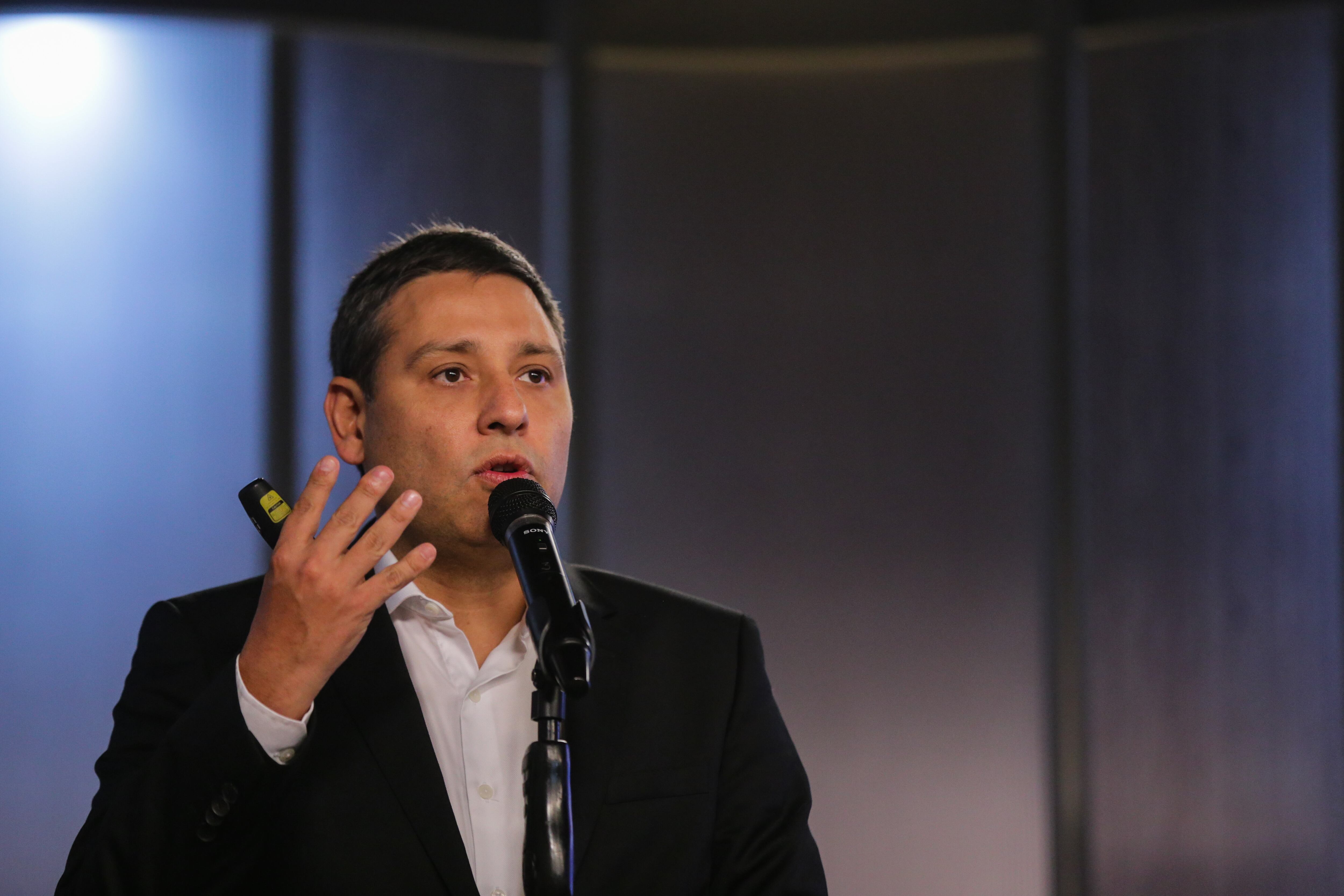 Bogotá. Octubre 12 de 2022. El director del Dapre, Mauricio Lizcano, anunció cómo quedarán las consejerías del Gobierno Nacional. (Colprensa-Mariano Vimos)