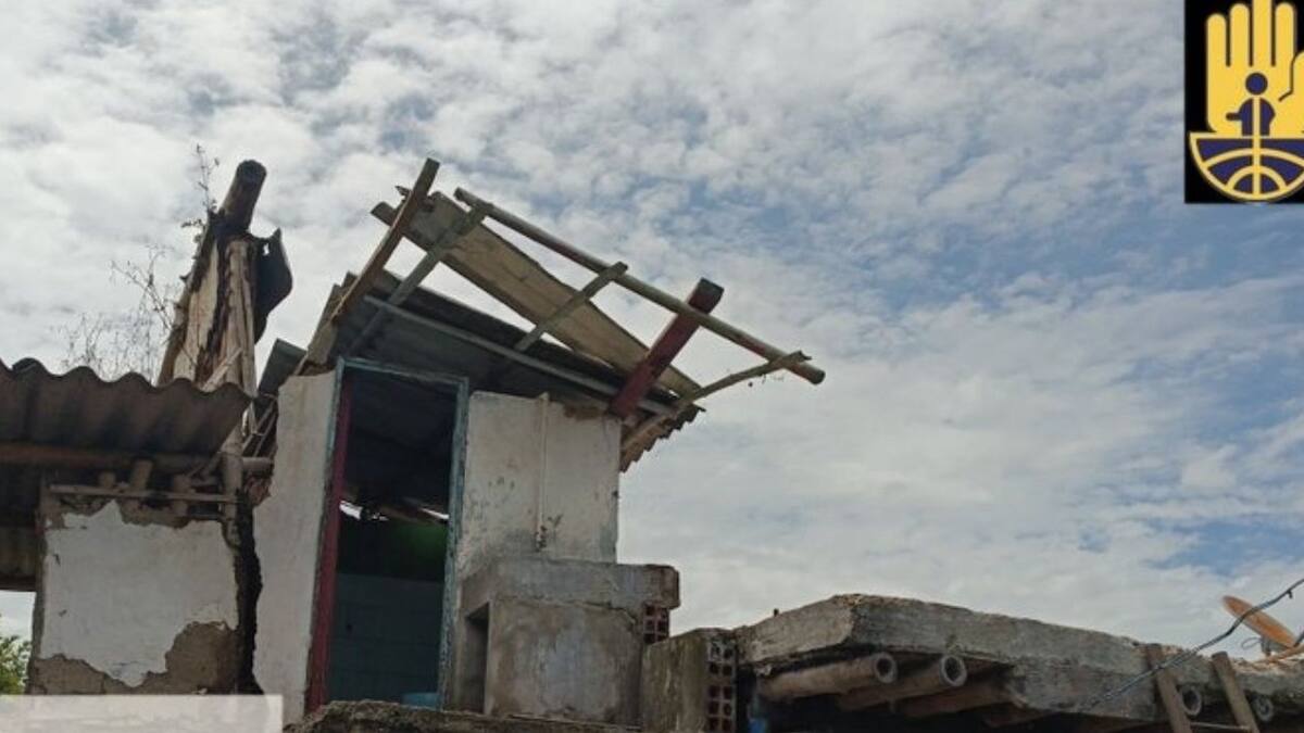 Dos vendavales causan afectaciones en Palestina y Aránzazu Caldas