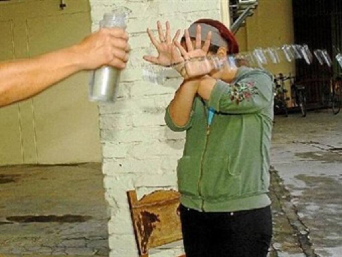 Mujer fue atacada con ácido en Bucaramanga