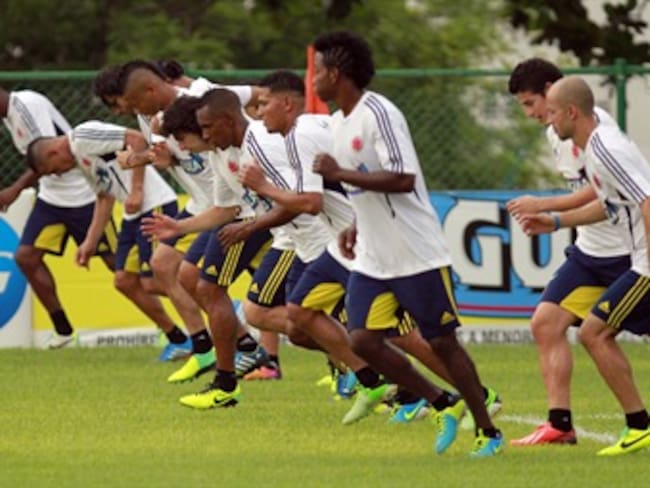 Colombia realizó su primer entrenamiento en Barranquilla