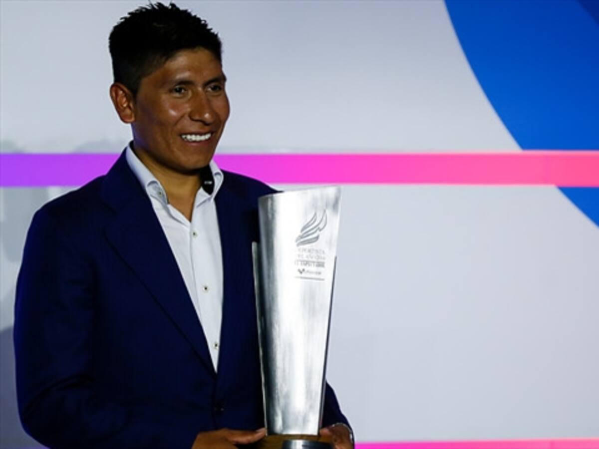 Nairo Quintana, elegido el deportista del año