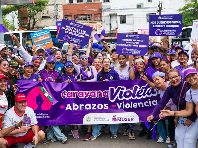La Caravana Violeta se tomó San Fernando